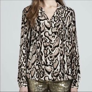 Diane von Furstenberg Silk Button down